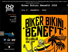 Tablet Screenshot of bikerbikinibenefit.com